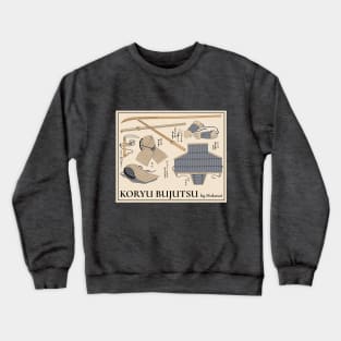 Koryu Bujutsu by Hokusai Crewneck Sweatshirt